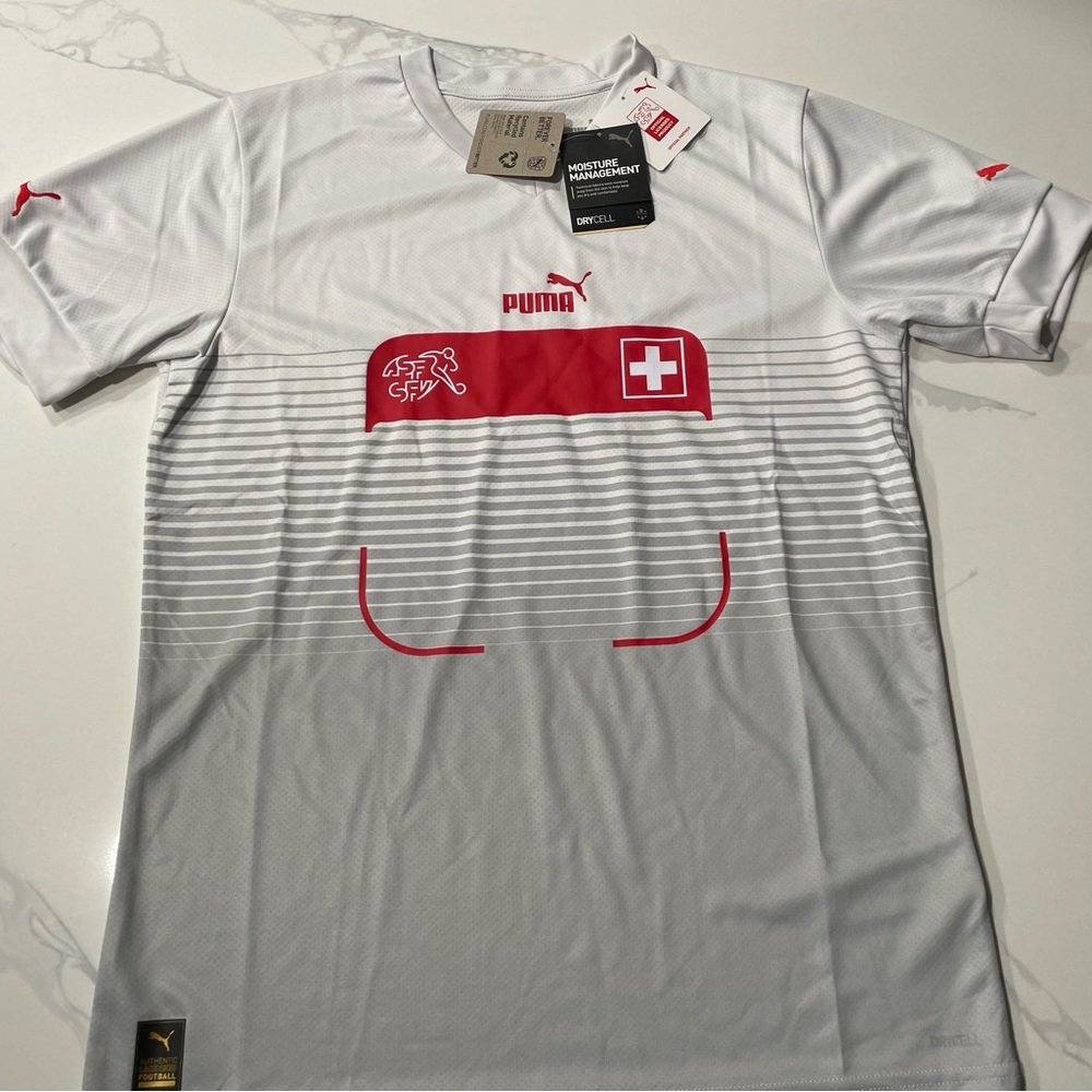 Switzerland “Suisse” Men's National Football Team Jersey Retails for $90